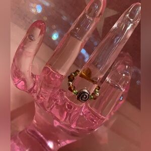 Handmade Hippie Spiral Ring Hiraeth Way